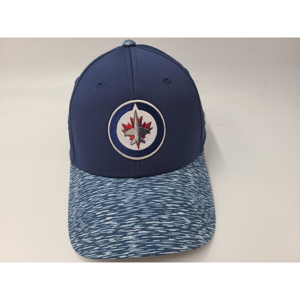 Winnipeg Jets Fanatics Pro Snapback Hat Cap Polyester Men Women‎ NHL Hockey Blue